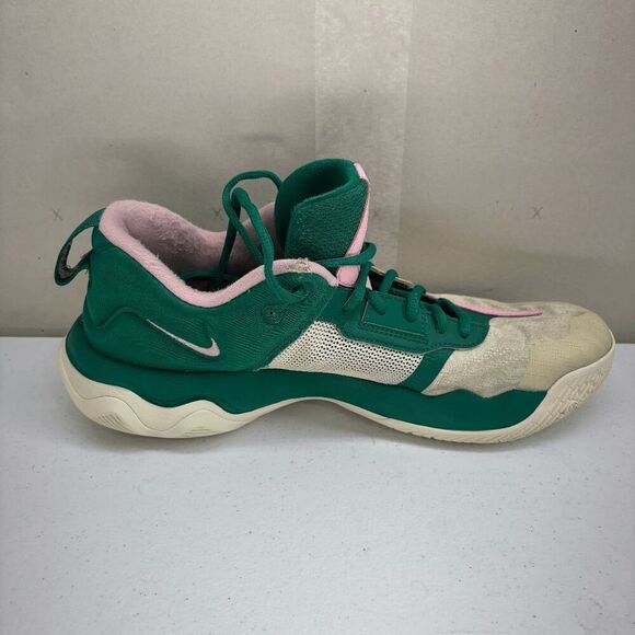 Size 11 Shoe - Nike Giannis Immortality 3 5 The Hard Way Green Pink White Bucks - Picture 7 of 11